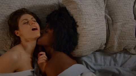 Alexandra Daddario, Kirby Howell-Baptiste - Porn Scenes in Why Women Kill s01e02 (2019)