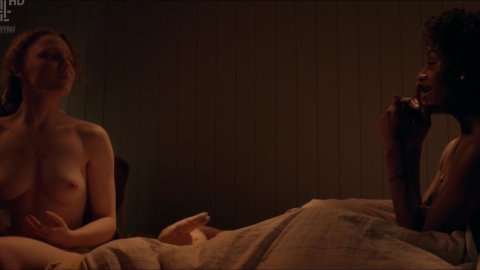 Simona Brown, Tallulah Haddon - Porn Scenes in Kiss Me First s01e02 (2018)