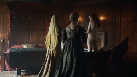 Charlotte Hope - Porn Scenes in The Spanish Princess s01e08 (2019)