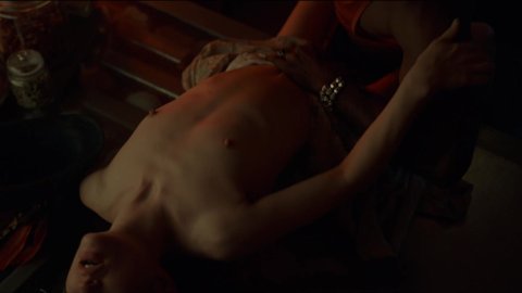 Emily Browning - Porn Scenes in American Gods s02e05 (2019)