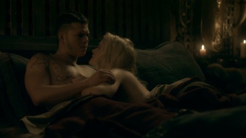 Alicia Agneson - Porn Scenes in Vikings s05e12 (2017)