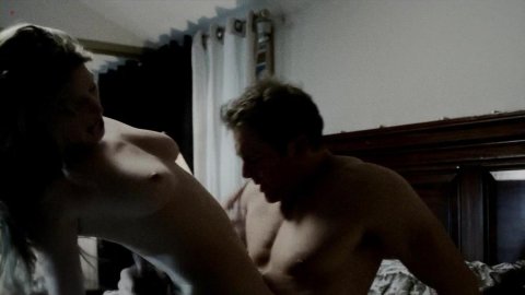 Jes Macallan, Sadie Alexandru - Porn Scenes in Femme Fatales s02e10 (2012)