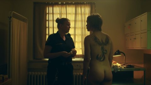 Nina Dogg Filippusdottir - Porn Scenes in Prisoners s01e02 (2017)