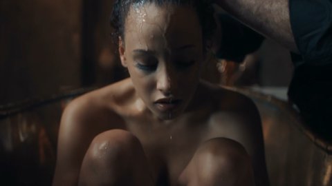 Elarica Johnson - Porn Scenes in A Discovery of Witches s01e02-07 (2018)