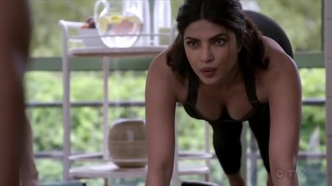 Priyanka Chopra - Porn Scenes in Quantico s02e02, e09, e18 (2016)