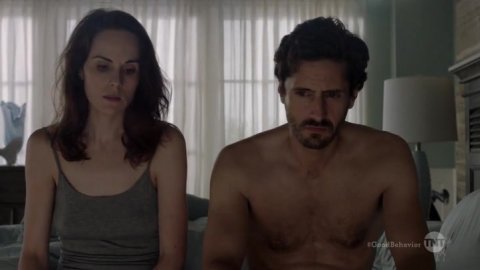 Michelle Dockery - Porn Scenes in Good Behavior s02e02 (2017)