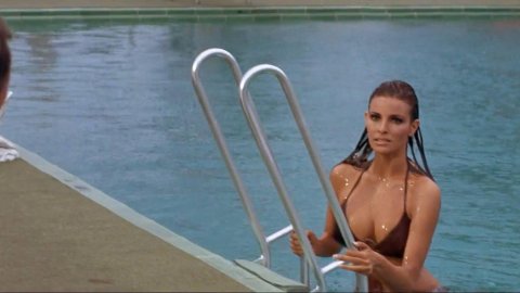 Raquel Welch, Christine Todd - Porn Scenes in Lady in Cement (1968)