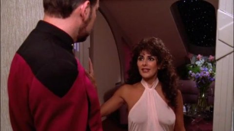 Marina Sirtis - Porn Scenes in Star Trek: The Next Generation s06e03 (1992)