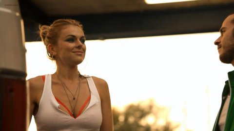 Serinda Swan - Porn Scenes in Graceland s02e02 (2014)