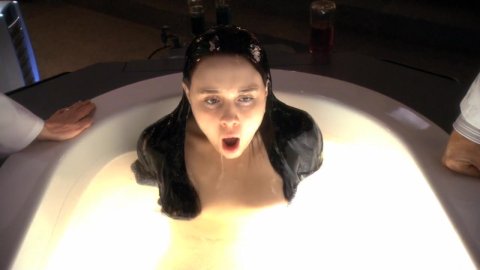 Alessandra Torresani - Porn Scenes in Caprica s01e18 (2010)