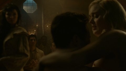 Bella Heathcote - Porn Scenes in Strange Angel s02e01 (2019)