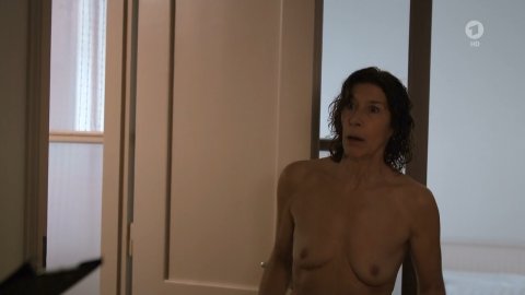 Adele Neuhauser - Porn Scenes in Scene of the Crime e1136 (2019)